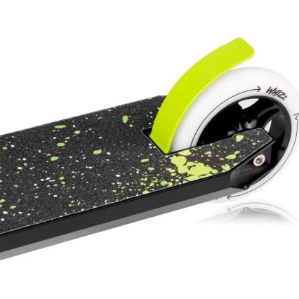 Lionelo - Trotinete infantil WHIZZ preta/branca/amarela