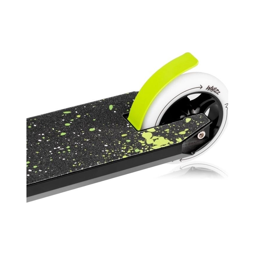 Lionelo - Trotinete infantil WHIZZ preta/branca/amarela