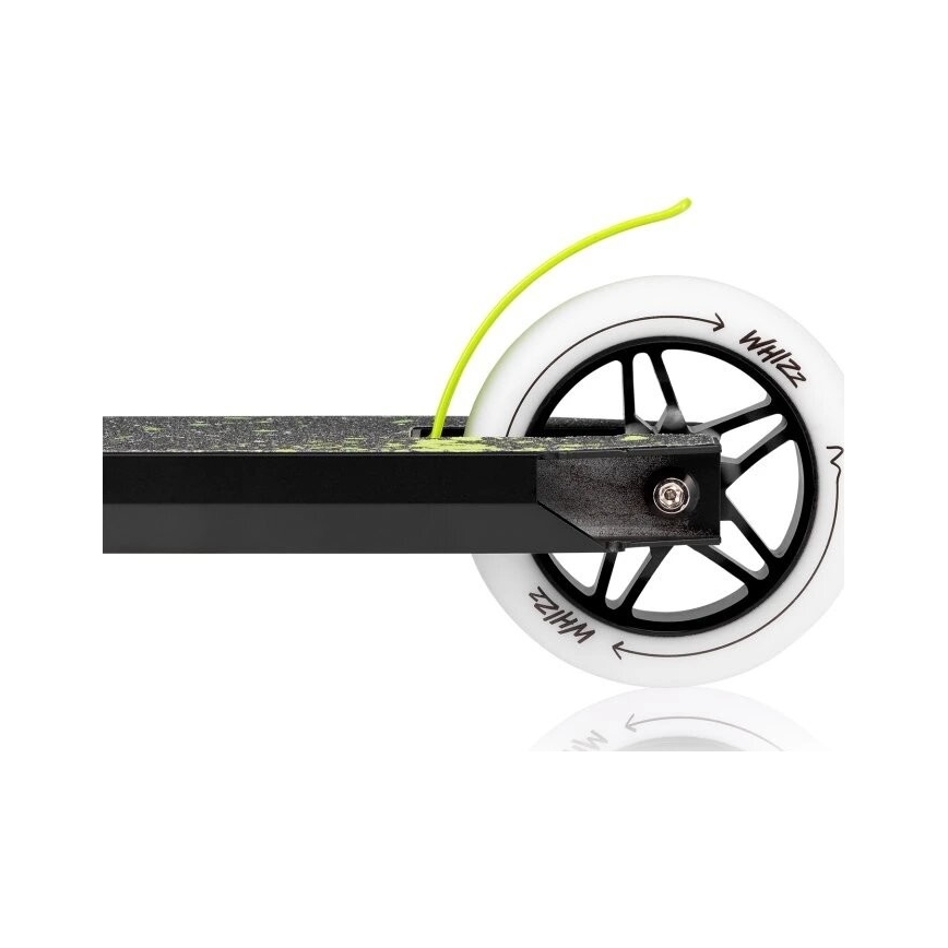 Lionelo - Trotinete infantil WHIZZ preta/branca/amarela