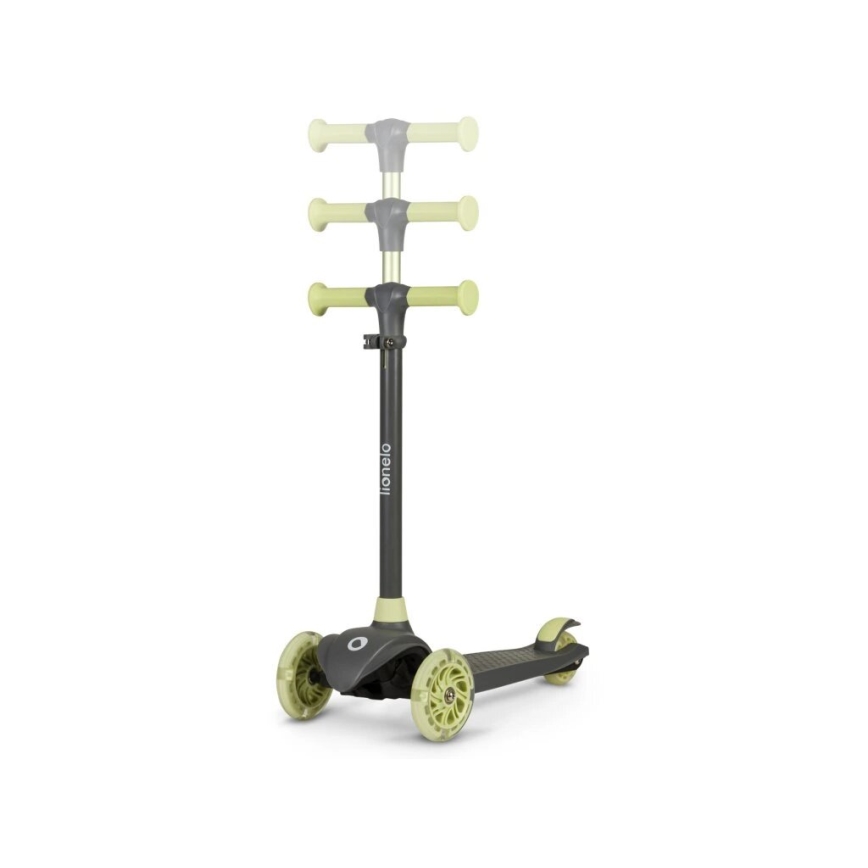 Lionelo - Trotinete para crianças JESSY cinzento/verde