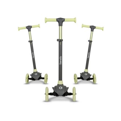 Lionelo - Trotinete para crianças JESSY cinzento/verde