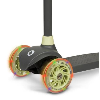 Lionelo - Trotinete para crianças JESSY cinzento/verde