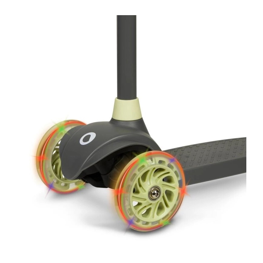 Lionelo - Trotinete para crianças JESSY cinzento/verde