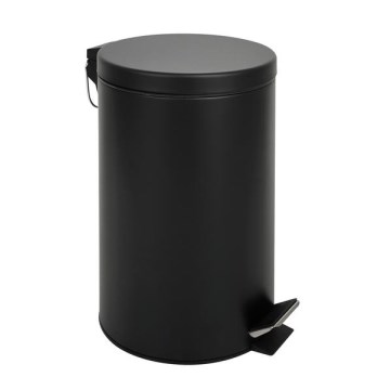 Lixeira 12 l preta
