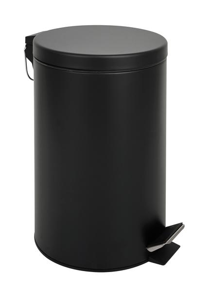 Lixeira 12 l preta