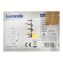 Lucande - Candeeiro de mesa LED com regulação MILORA LED/13,5W/230V