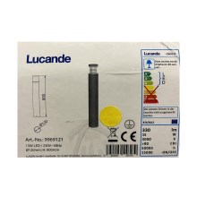 Lucande - Candeeiro exterior LED JAXON LED/15W/230V IP54
