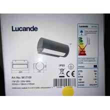 Lucande - Iluminação de parede exterior LED BOHDAN LED/11W/230V IP65