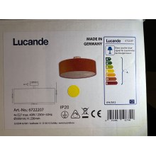 Lucande - Iluminação de teto GALA 4xE27/40W/230V