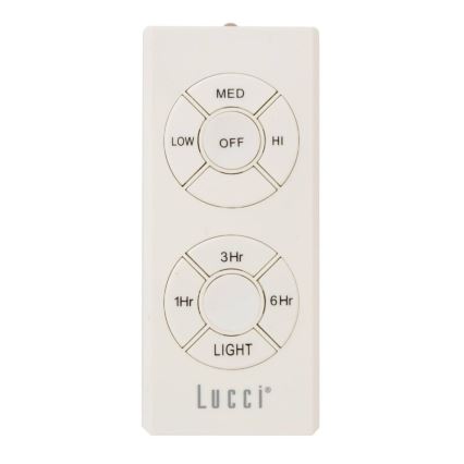 Lucci Air 210334 - Ventilador de teto AIRFUSION QUEST 1xE27/60W/230V madeira/cromado fosco + comando à distância