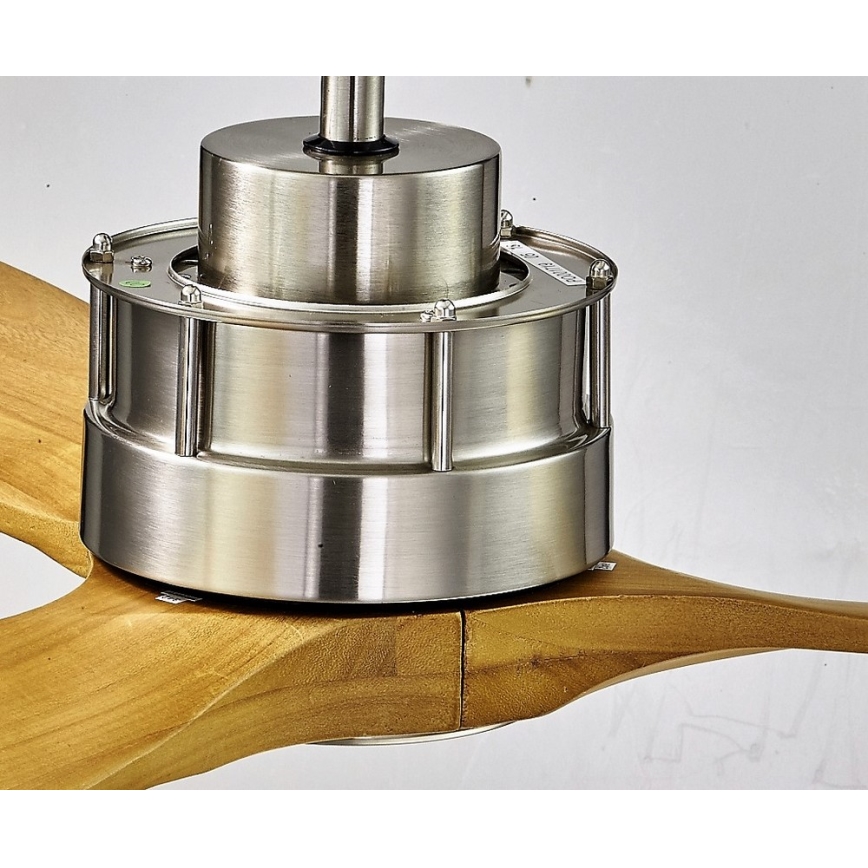 Lucci air 210506 - Ventilador de teto AIRFUSION AKMANI paulownia/marrom + controlo remoto