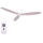 Lucci air 210518 - Ventoinha de teto AIRFUSION RADAR branco/madeira + comando