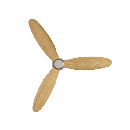 Lucci air 210519 - Ventilador de teto AIRFUSION RADAR cromo brilhante/madeira + controlo remoto