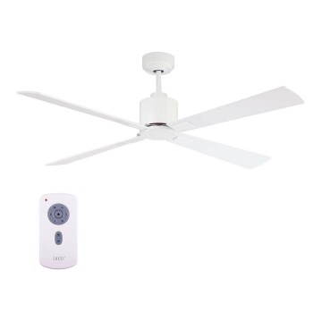 Lucci Air 210521 - Ventilador de teto AIRFUSION CLIMATE madeira/branco + controlo remoto