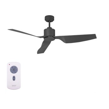 Lucci Air 210527 - Ventilador de teto AIRFUSION CLIMATE II preto + comando à distância