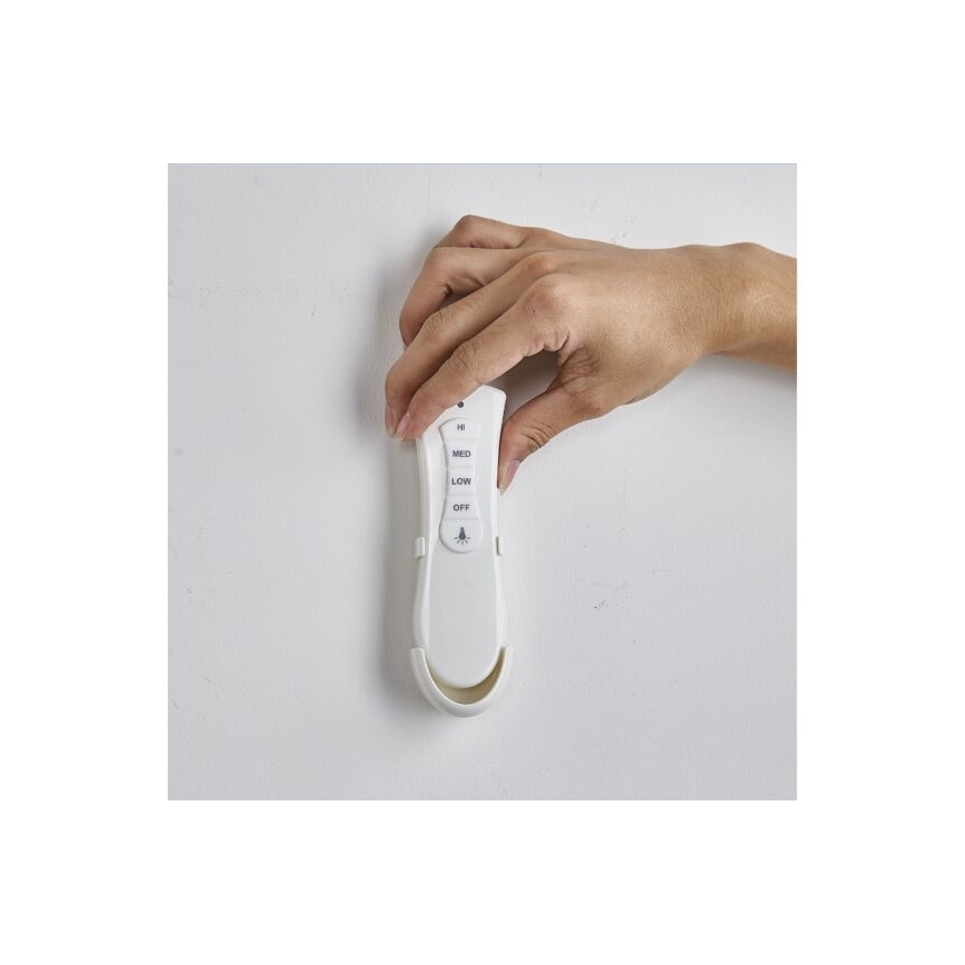 Lucci Air 213000 - Ventilador de teto AIRFUSION ARIA preto + comando à distância