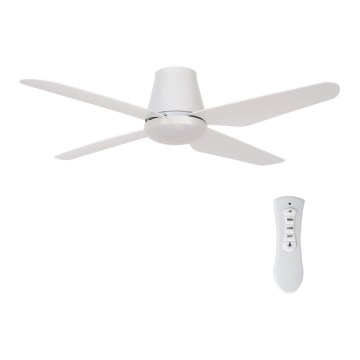 Lucci air 213001 - Ventilador de teto LED AIRFUSION ARIA LED/18W/230V branco + controlo remoto