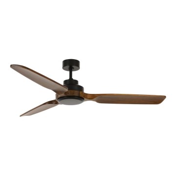 Lucci air 213051 - Ventilador de teto SHOALHAVEN preto/marrom