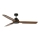 Lucci air 213051 - Ventilador de teto SHOALHAVEN preto/marrom
