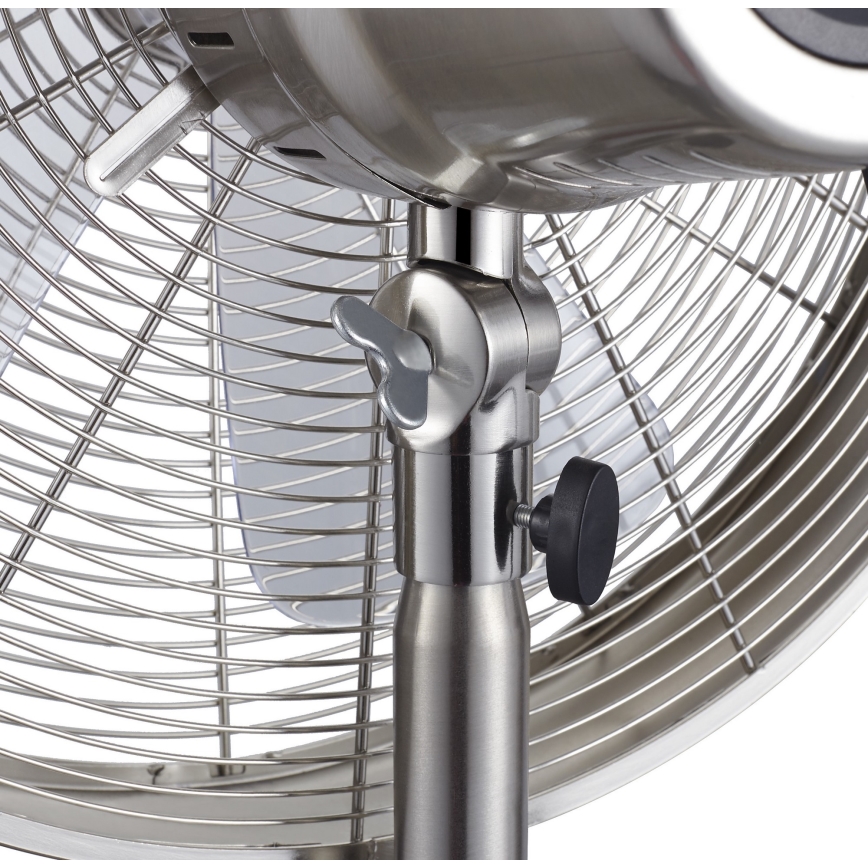 Lucci Air 213117EU - Ventilador de pie BREEZE cromo mate