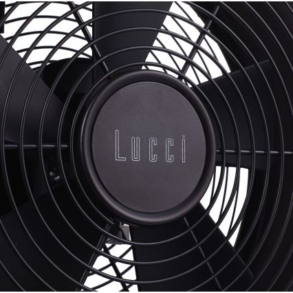 Lucci air 213121 - Ventilador de mesa BREEZE marrón