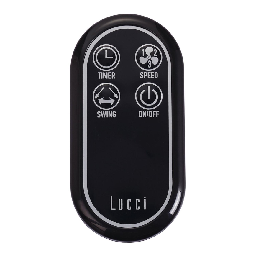 Lucci air 213124 - Controlo remoto para ventiladores BREEZE preto