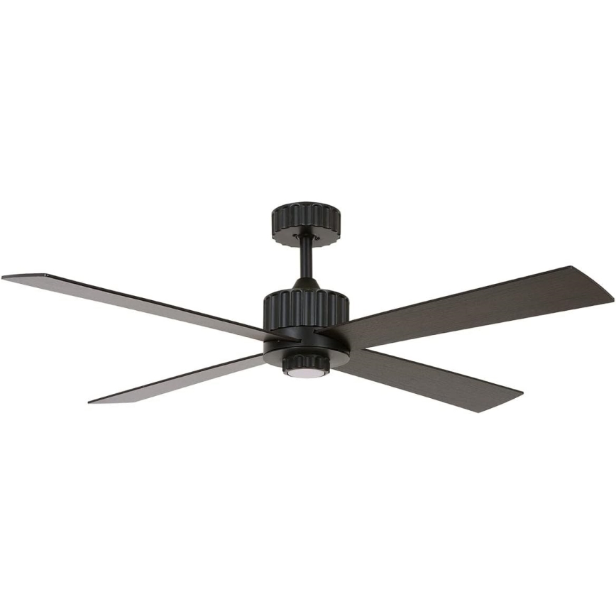Lucci air 213170 - Ventilador de teto LED NEWPORT wengue/marrom + controlo remoto