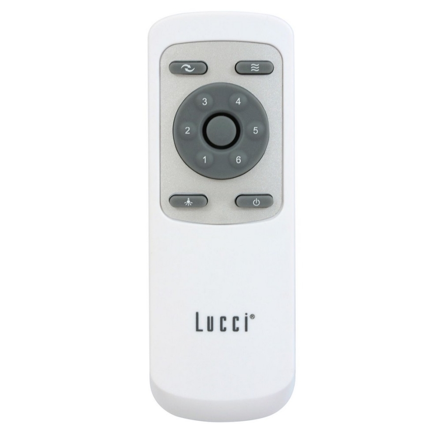 Lucci air 213170 - Ventilador de teto LED NEWPORT wengue/marrom + controlo remoto