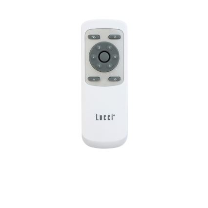 Lucci air 213171 - Ventilador de teto LED NEWPORT madeira/branco/bege + controlo remoto