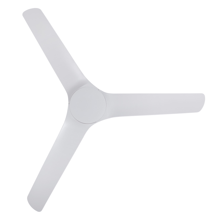 Lucci Air 21321549 - Ventilador de teto ABYSS diâmetro 142 cm IP66 branco + controlo remoto