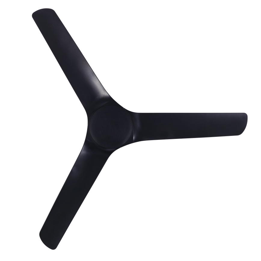 Lucci Air 21321649 - Ventoinha de teto ABYSS diâmetro 142 cm IP66 preto + comando