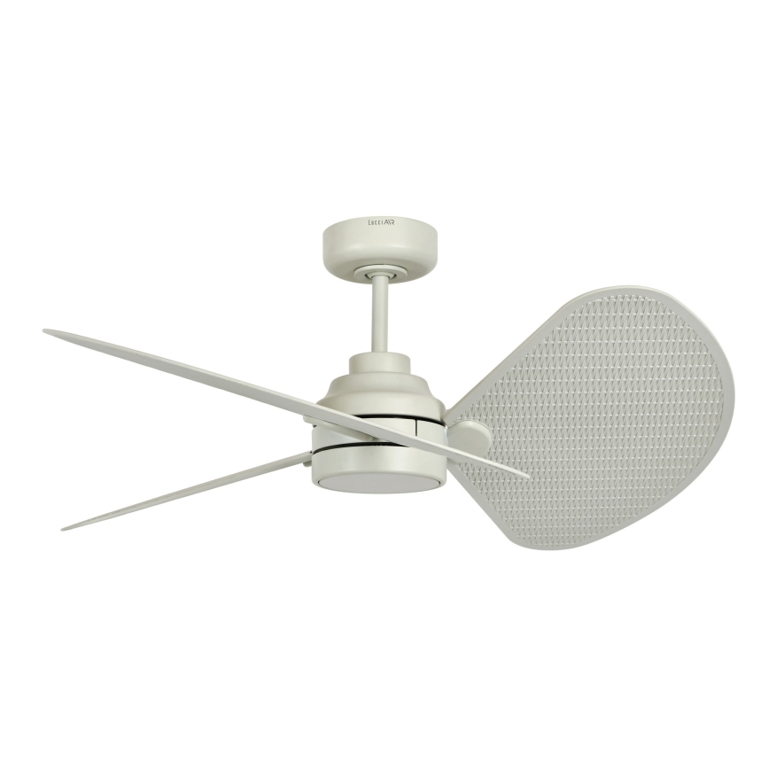 Lucci Air 21325449 - Ventilador de tecto LED dimerizável SABLE 1xGX53/12W/2300/4000/5000K Ø 91,5 cm creme + comando remoto