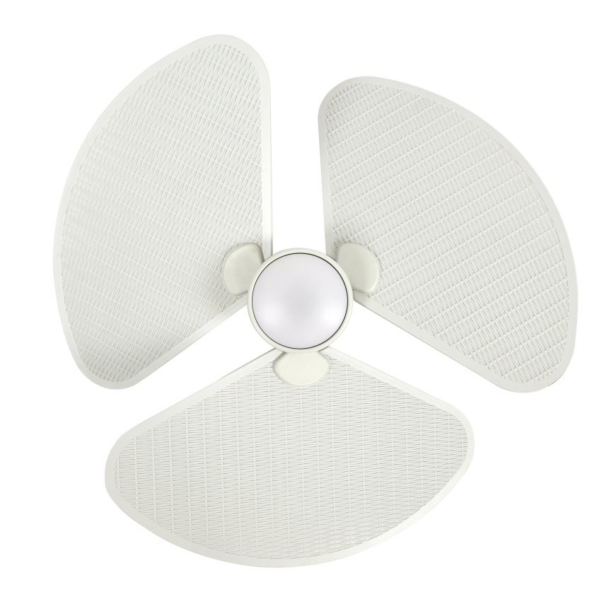 Lucci Air 21325449 - Ventilador de tecto LED dimerizável SABLE 1xGX53/12W/2300/4000/5000K Ø 91,5 cm creme + comando remoto