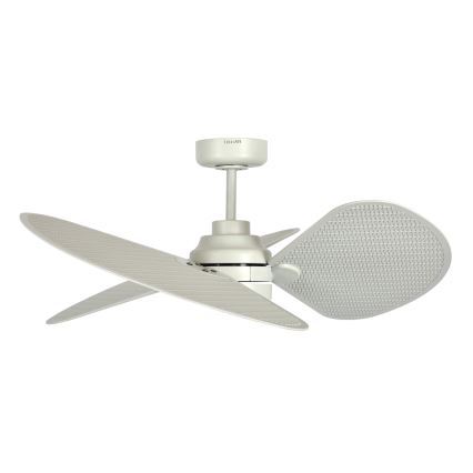 Lucci Air 21325449 - Ventilador de tecto LED dimerizável SABLE 1xGX53/12W/2300/4000/5000K Ø 91,5 cm creme + comando remoto