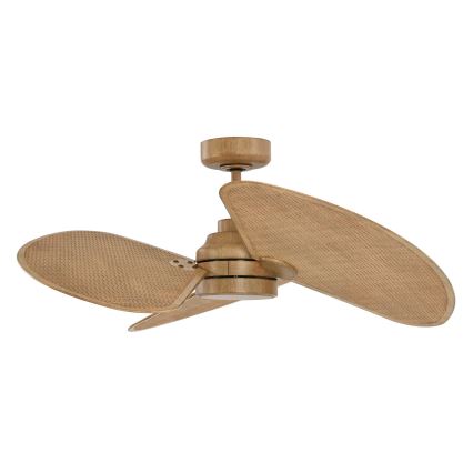 Lucci Air 21325549 - Ventilador de tecto LED regulável SABLE 1xGX53/12W/230V 3000/4000/5000K, diâmetro 91,5 cm, castanho + comando à distância
