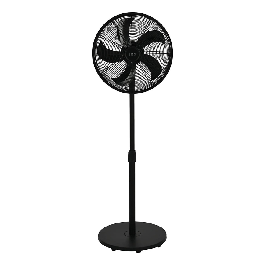 Lucci Air 21326549 - Ventilador de pé GLIDE 36W/230V Ø 45 cm preto