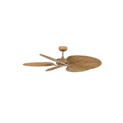 Lucci Air 21326849 - Ventilador de teto BALI diâmetro 132 cm bege + controlo remoto