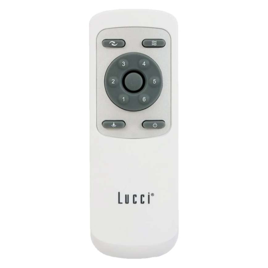Lucci Air 21326849 - Ventilador de teto BALI diâmetro 132 cm bege + controlo remoto