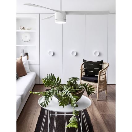 Lucci air 213280 - Ventilador de teto PEREGRINE 1xGX53/12W/230V branco + controlo remoto