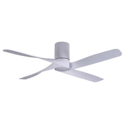Lucci air 213350 - Ventilador de teto LED regulável RIVIERA 1xGX53/12W/230V branco + controlo remoto
