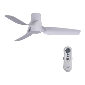 Lucci air 213353 - Ventilador de teto LED regulável NAUTICA 1xGX53/12W/230V branco + comando à distância