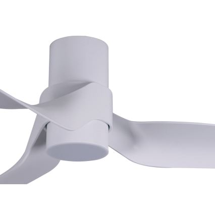 Lucci air 213353 - Ventilador de teto LED regulável NAUTICA 1xGX53/12W/230V branco + comando à distância