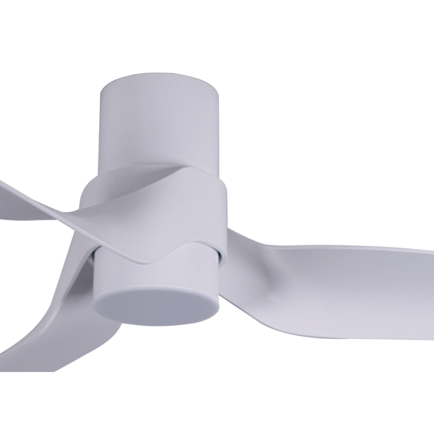 Lucci air 213353 - Ventilador de teto LED regulável NAUTICA 1xGX53/12W/230V branco + comando à distância