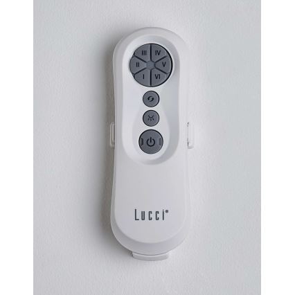 Ventilador de teto dimmerizável Lucci Air 213355-LED NAUTICA 1xGX53/12W/230V castanho/cromado brilhante + controlo remoto