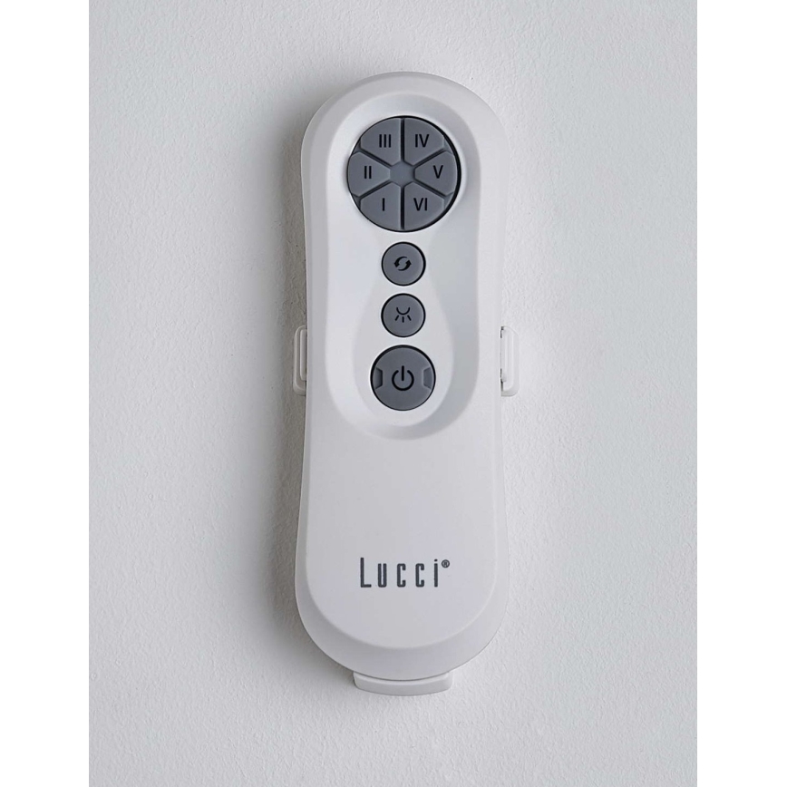 Ventilador de teto dimmerizável Lucci Air 213355-LED NAUTICA 1xGX53/12W/230V castanho/cromado brilhante + controlo remoto