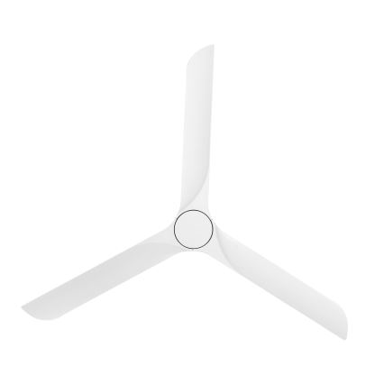 Lucci air 21610049 - Ventilador de teto LONDO branco + controlo remoto