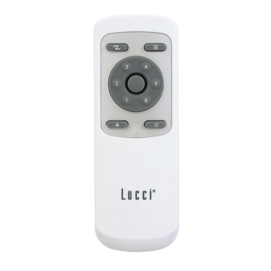 Lucci air 21610049 - Ventilador de teto LONDO branco + controlo remoto