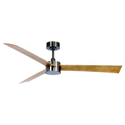 Lucci air 21610449 - Ventoinha de teto LED com regulação CLIMATE 1xGX53/12W/230V castanho/cromado brilhante + comando