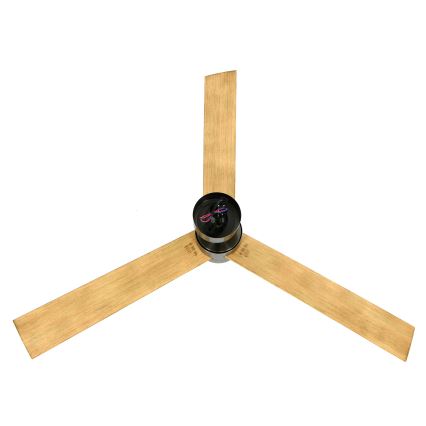 Lucci air 21610449 - Ventoinha de teto LED com regulação CLIMATE 1xGX53/12W/230V castanho/cromado brilhante + comando