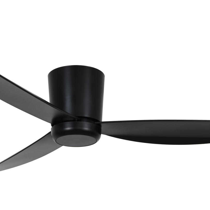 Lucci air 21610749 - Ventilador de teto LED dimmerizável ARRAY 1xGX53/12W/230V preto + comando à distância